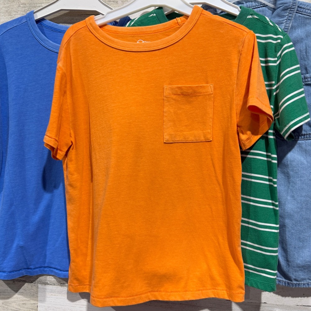 Cat & Jack Art Class Shirt Bundle Boys Size S 6/7 Multi Color Casual Lot - Picture 2 of 9